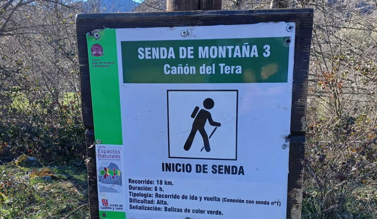 Senda Cañón del Río Tera