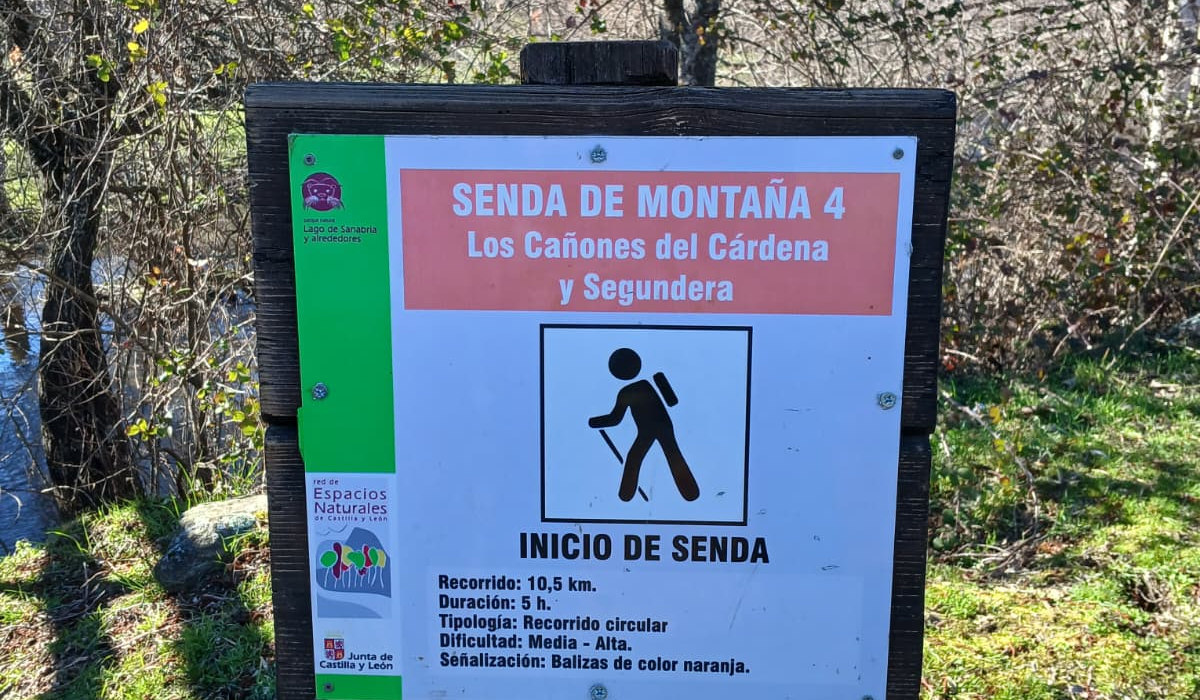 Senda Cañones del Cárdena y Segundera